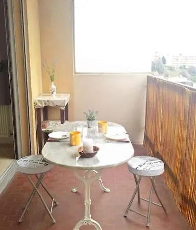 Flat Up To 5 With Terrace Ouest Nice